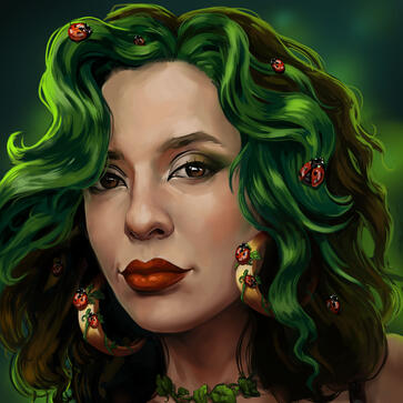 Portrait of the artist